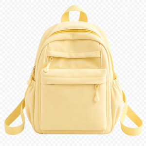 Mochila pequeña amarilla
